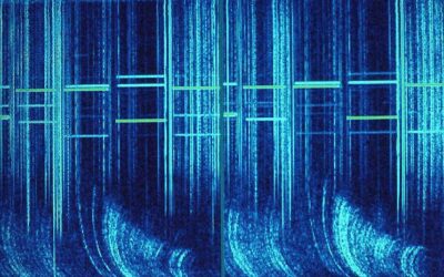 Light and dark blue lines