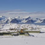 The British Antarctic Survey's Rothera Research Station at Rothera Point, Adelaide Island, Antarctica